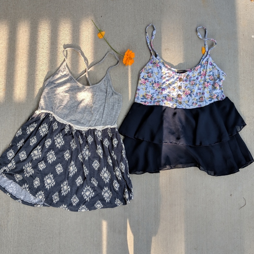 Bundle shirts- cami straps style